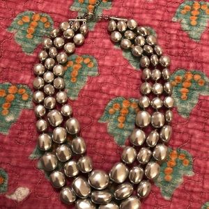 Statement silver necklace - Ann Taylor